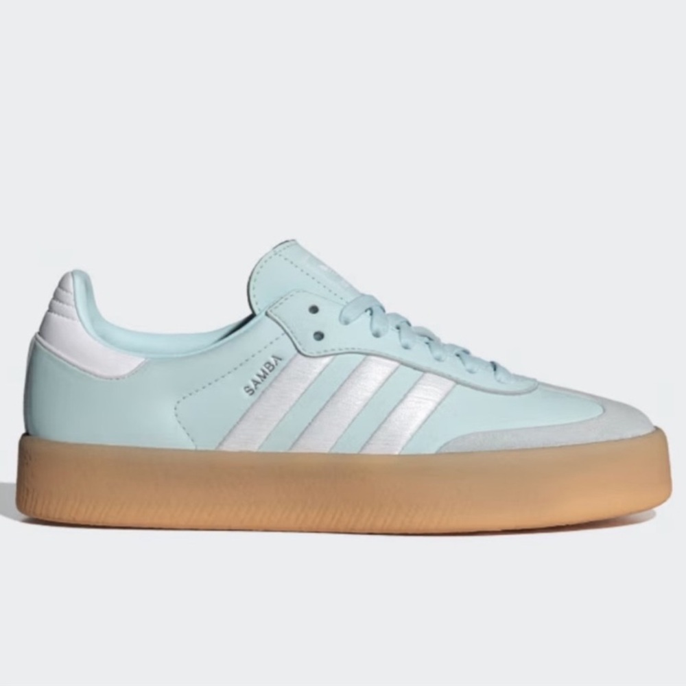 NWT Adidas Sambae shoes, icy blue